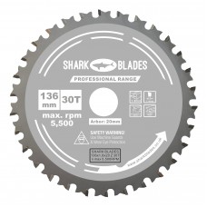 Professional Metal Cutting Circular Saw Blade 136mm 30 Teeth